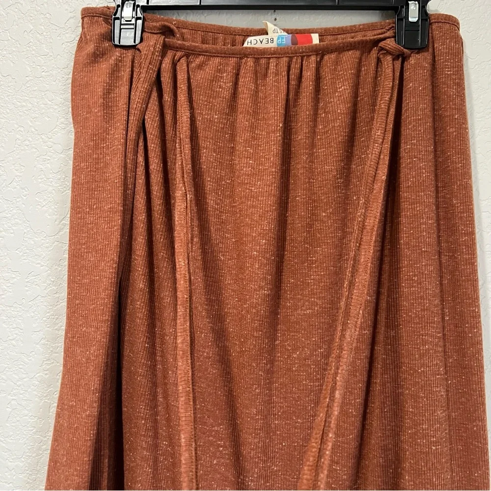 Free People Rust Halter Maxi Skirt Dress - Picture 7 of 9